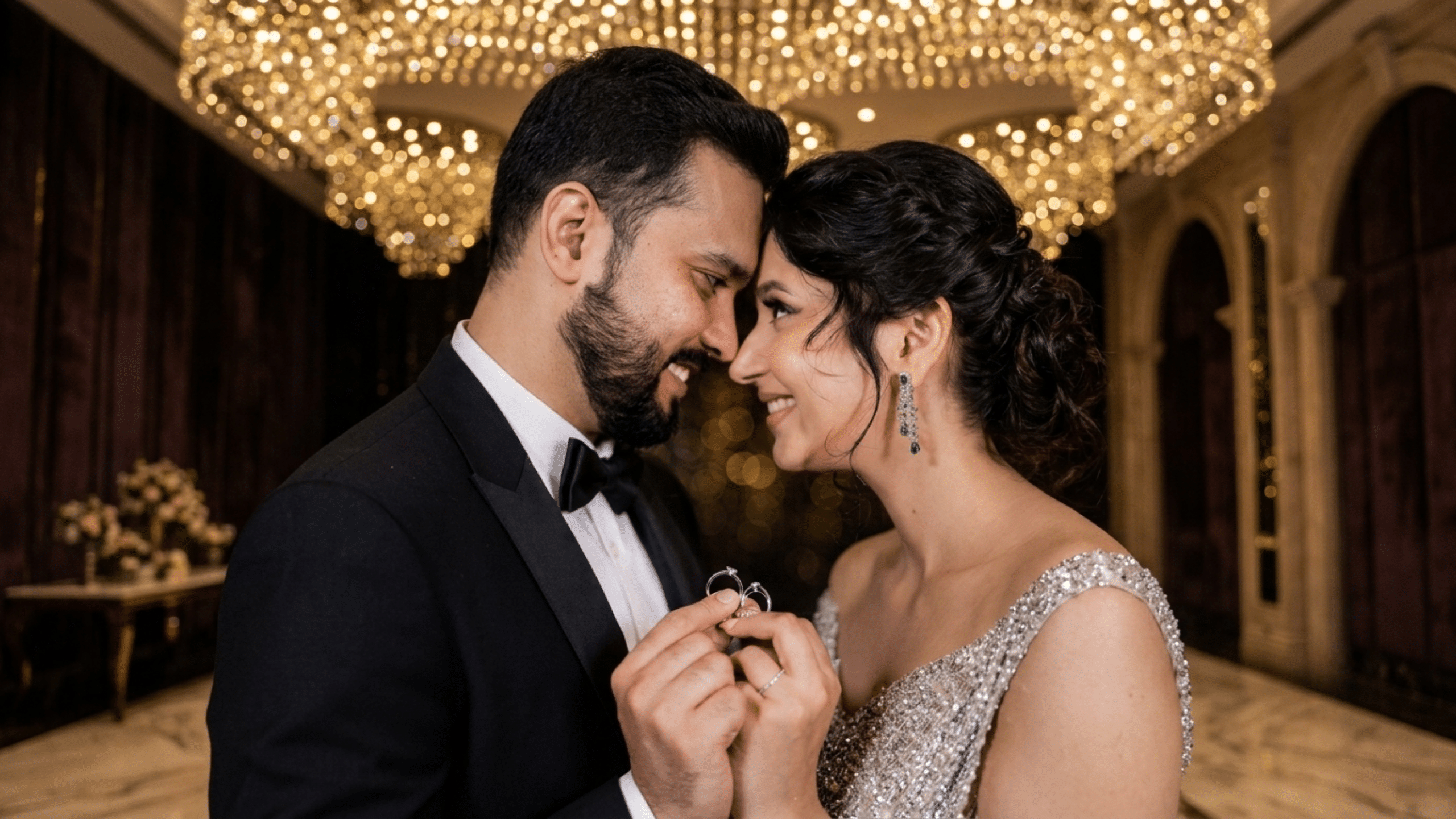 Engagement photography in Varanasi